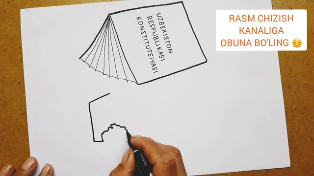 Rasm chizish |Konstitutsiya haqida rasm chizish