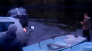 Спуск катера Беркут L-ht.