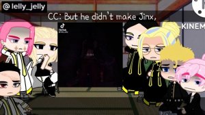 Tokyo Revengers react to to F!Y/N as Jinx | READ DESC! *NO PART 2*