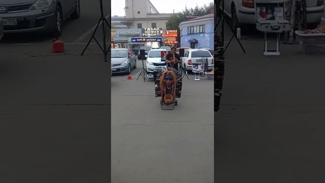 Уличный музыкант, Москва, м. Электрозаводская