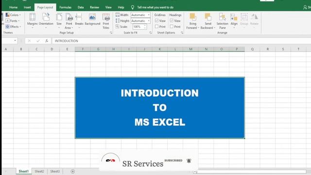Introduction to MS Excel - Basic Knowledge of MS Excel - Excel For Beginners