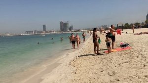 Пляж Movenpick Hotel Jumeirah Beach 5*. Dubai. UAE