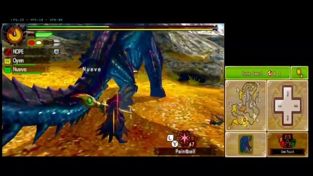mh4u 3ds test on snapdragon 870 | emu citra mmj