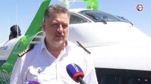 Новое пассажирское судно на подводных крыльях «Комета 120 М» получило имя летчика-космонавта Павла П