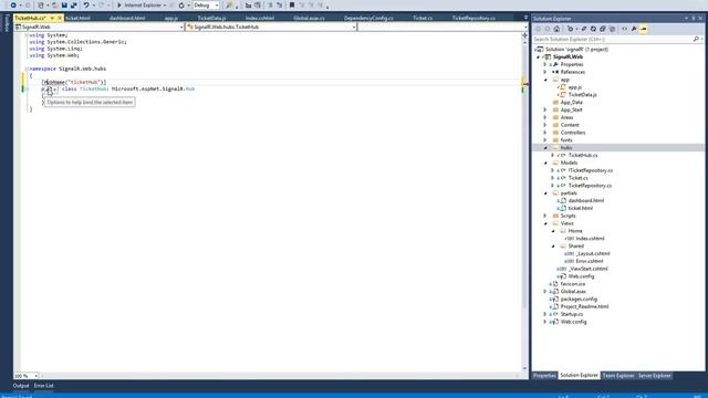 Realtime Communication with SignalR and Angular JS смотреть онлайн