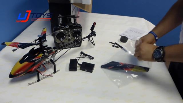 UJToys Introducing WLToys V913 Large 4 Channel RC Helicopter 2.4G смотреть онлайн
