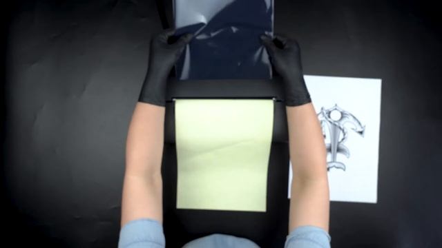 Thermocopieur MT200 Tattoo Stencil Printer - Comment réaliser un stencil pour tatouage ? смотреть онлайн