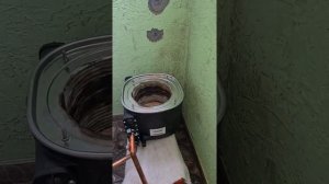 Промывка теплообменника конденсационный газового котла, бустером насосом.