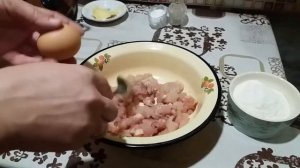 Рубленые котлеты с шампиньонами видео рецепт