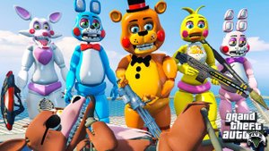 ГТА 5 МОДЫ АНИМАТРОНИКИ СПАСАЮТ СВОИХ ДЕТЕЙ GTA 5! ОБЗОР МОДА В GTA 5 ИГРЫ ГТА МИР ВИДЕО GTA 5 МОДЫ