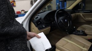 Химчистка кожи салона от LeTech. Эксперимент с BMW X3