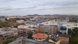 Город Улан-Удэ с высоты птичьего полета