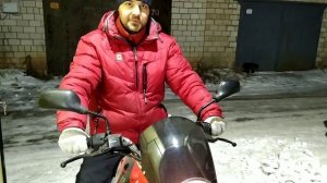 ЗАВОДИМ БОКСЕР ПОСЛЕ ПРОСТОЯ. СНЕГ И ЛЁД ПРОТИВ РЕЗИНЫ BAJAJ BOXER 150