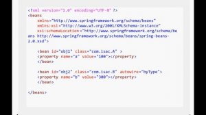 Spring-chapter-6-SpringWithWiring-Explicit-AutoWiring-Example