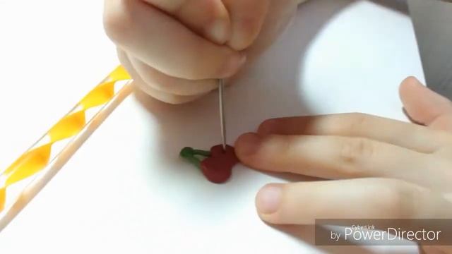 Фрукты-пуговицы из полимерной глины??? смотреть онлайн