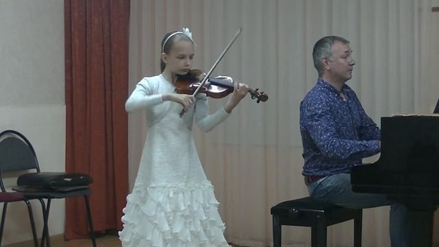 Савченко Вероника. И.С. Бах. Концерт для скрипки с оркестром №1., a-moll. Ч.1. смотреть онлайн