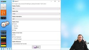 Панель задач Windows 11 сверху и другие возможности Taskbar11
