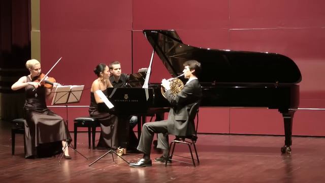 Brahms Horn trio in E flat major Scherzo