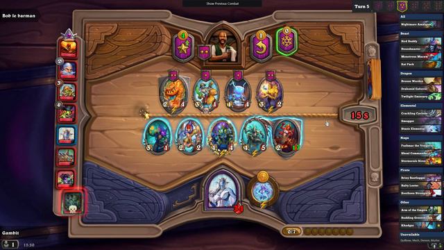 HearthStone Battleground naga update смотреть онлайн