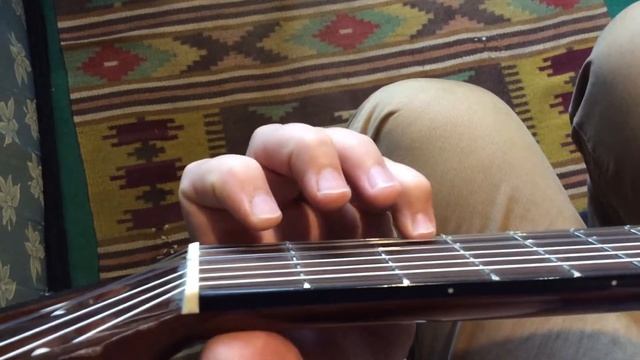 Звукоряд на гитаре от ми до соль. смотреть онлайн