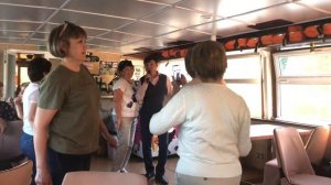 Фарваз Урманшин на теплоходе Чайка в Уфе