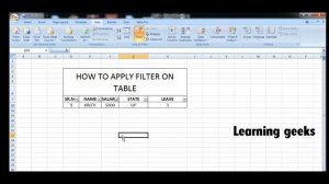 How to apply filter in excel in hindi language #excel # Filter