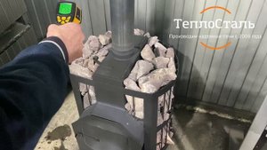 Замеры температур в печи Пармастер Экстра 18