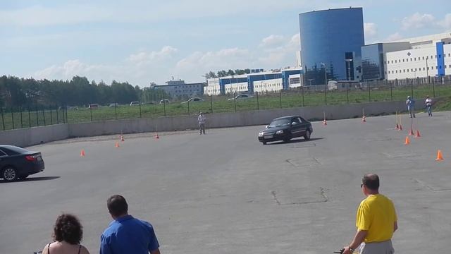 1 этап, ч.2. Hyundai Accent Парк профи Уфа 2014. смотреть онлайн