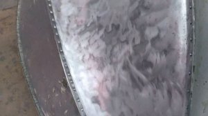 Прогресс 4 снятие краски и замена форштевня