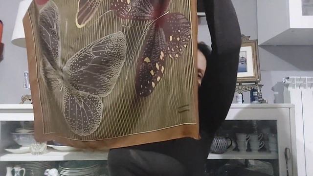 Секонд Хенд обзор,  покупки на осень, винтажная Escada, бабочки от Valentino...