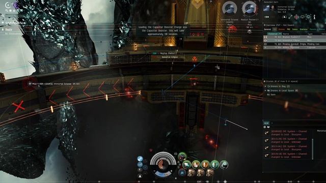 EVE Online - Proving Ground Cruiser Chaos #11 - Caracal vs Vexor vs Moa X2 смотреть онлайн