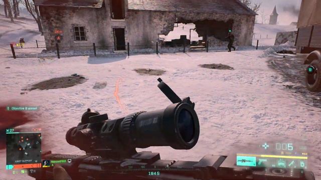 Battlefield 2042 Portal 2042 vs. 1942 Rush Battle of the Bulge PC Gameplay смотреть онлайн