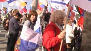 Митинг в Тель Авиве в поддержку России! (24 февраля 2023 года)