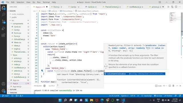 useContext + useReducer | Doctor Booking React JS App | React JS | Day- 37