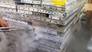 Высоконапорная водоструйная очистка.