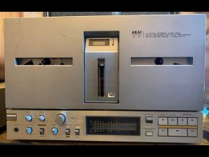 Демонстрация магнитофона AKAI GX-77 2 часть