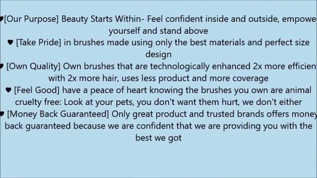 ZOREYA Makeup Brushes 10 piece Gold Professional Makeup Brush Set with Brush Holder Case Contains C смотреть онлайн