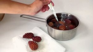 Как закрыть шишки для новогоднего декора