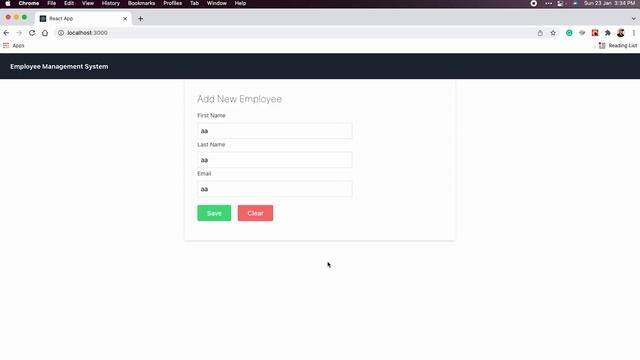 Spring Boot + React Full Stack Web Application with Tailwind CSS смотреть онлайн