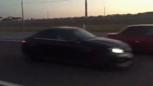 Приора турбо против мерседес c63