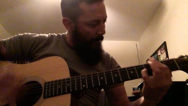 Alice In Chains - Them Bones done acoustically on my 12-String Taylor смотреть онлайн