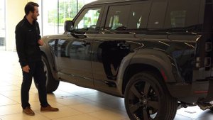 New 2023 Land Rover Defender 110 in Santorini Black