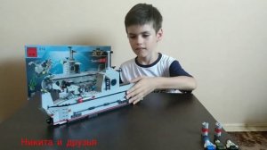 LEGO Обзор конструктора подводная лодка - Submarine #Лего