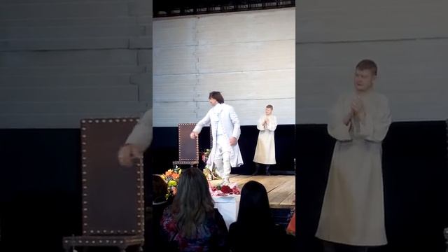 27.04.2017 Юбилей Александра Лазарева-мл. Поклоны со спектакля "Шут Балакирев". смотреть онлайн