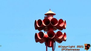 Federal Signal 3T22 Siren Test - Clinton, SC
