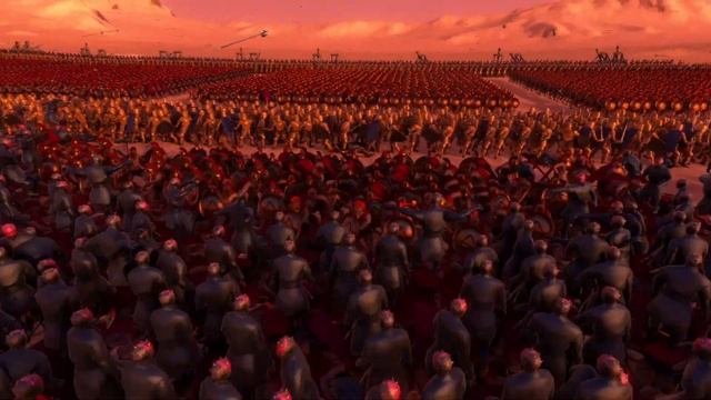 Army Of Sith VS Spartans, Golden Knights, Archers & Catapults - Ultimate Epic Battle Simulator смотреть онлайн