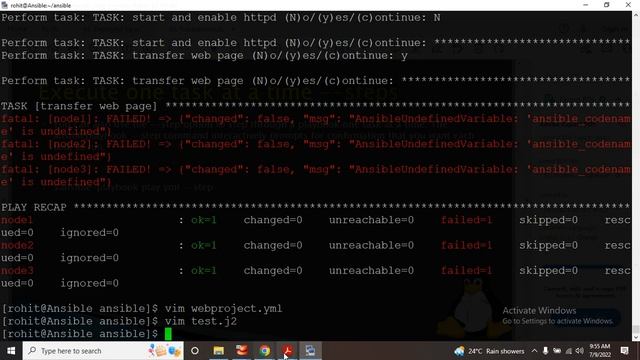 Ansible Deployment and Troubleshooting