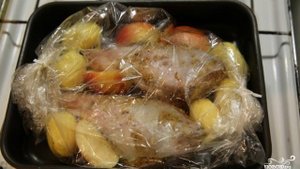 Индейка в рукаве