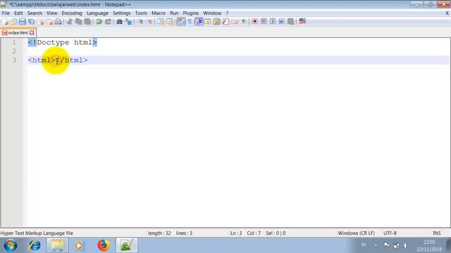 Cara Membuat Website di Localhost | Belajar HTML+CSS смотреть онлайн