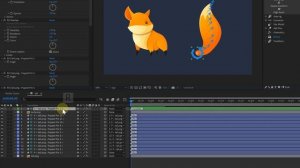 After Effects DUIK Angela Простое руководство по созданию анимации хвоста